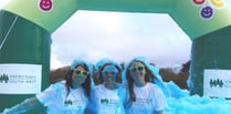 Hospice holds Bubble Rush event