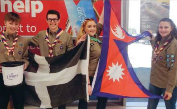 Nepal trip Scouts raise £775