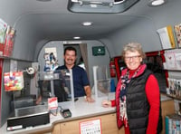 Post Office in a van