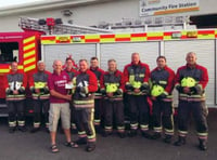 Trotters thank firefighters