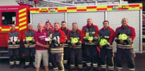 Trotters thank firefighters