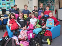 Schools team up for international cause