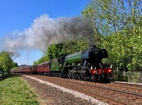 The world-famous Flying Scotsman is heading this way