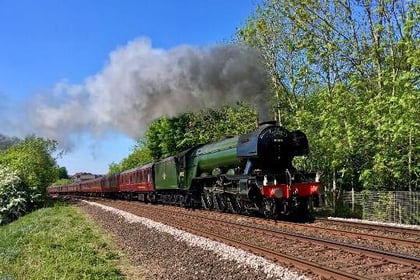 The world-famous Flying Scotsman is heading this way