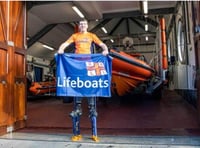 Bathpool plasterer to walk 16.1 miles on stilts for Looe lifeboat appeal