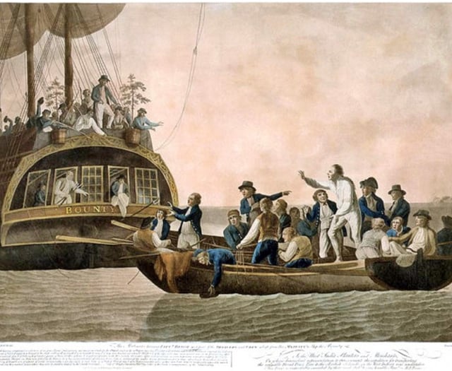 Remembering Cornishman William Bligh and the Mutiny on the Bounty