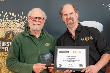 Castle Brewery wins Gold at SIBA South West Independent Beer Awards