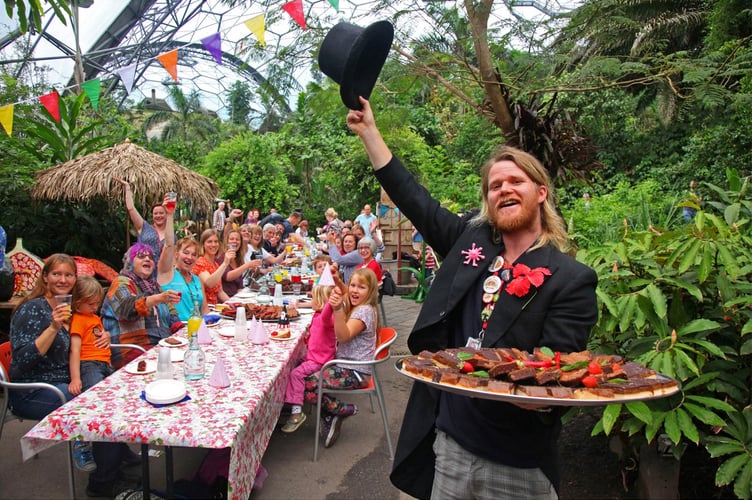 Eden Project Big Lunch for the Jubilee