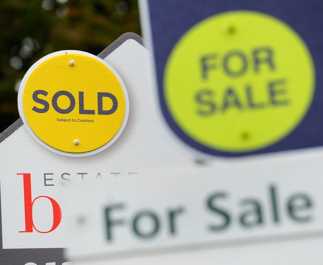 Cornwall house prices increased in April