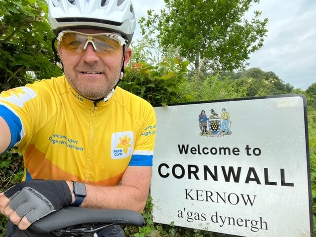 Cycle completed in memory of beloved father from Bodmin