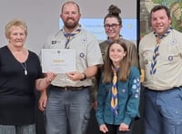 Scouts impress the Lion’s Den