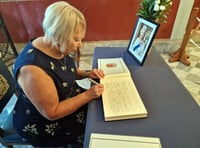 MP for South East Cornwall signs book of condolence