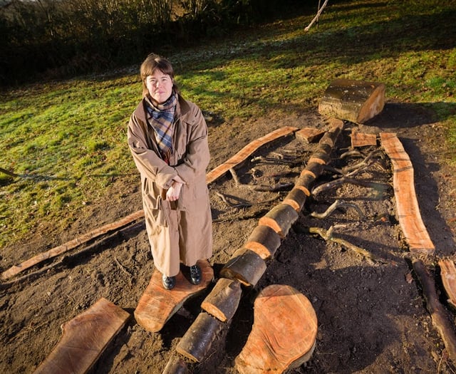 Eden Project welcomes 'giant skeleton' to estate