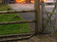 Vintage camper van destroyed in Callington shed fire 