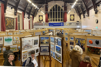 Take a look at what's on offer at the Liskeard art exhibition 