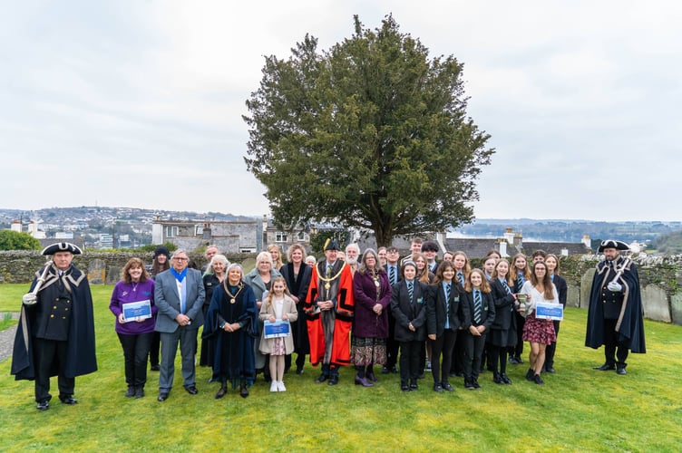 Saltash Town Council held civic service and pictured are some of the civic awards winners