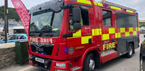 Fire crews attend blaze started by shower 