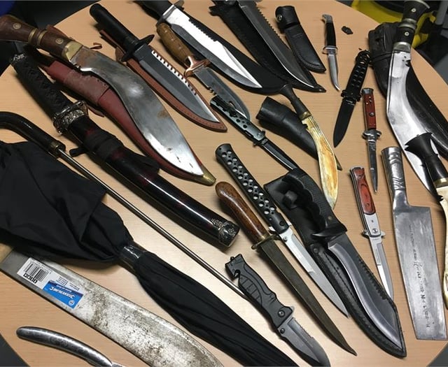 Police pleased with results of latest knife amnesty results
