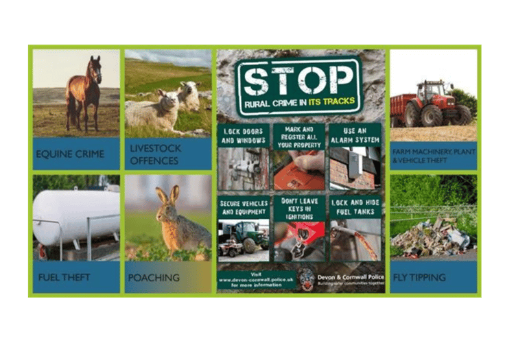 stop rural crime in its track infographic