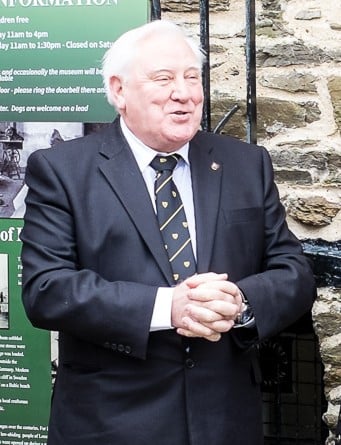 TOWN Sergeant Wally Scarah launches the start of the 2023 season at Looe’s Old Guildhall Museum and Gaol