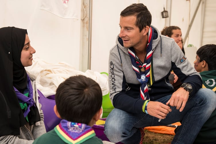 UK Chief Scout Bear Grylls is encouraging people to take part in The Big Help Out

