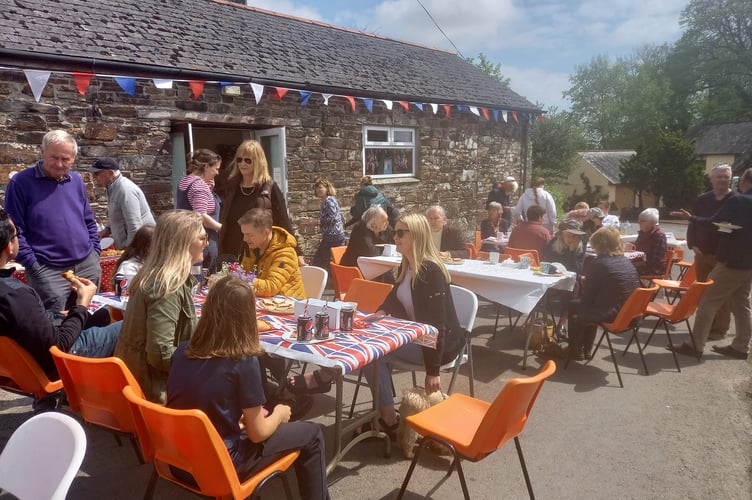 Coronation celebrations in St Mellion