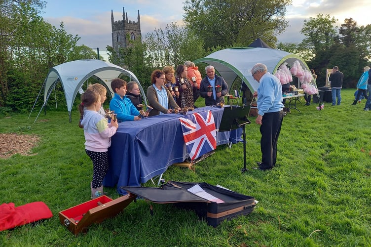 Coronation celebrations in St Mellion