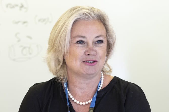 Kate Shields, Chief Executive Officer of the Royal Cornwall Hospitals Trust, photographed on September 12th, 2018 by Hugh Hastings