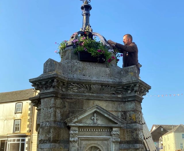 Liskeard in Bloom have been working hard to bring joy to the town