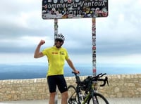 Tom completes ‘Tour de France’