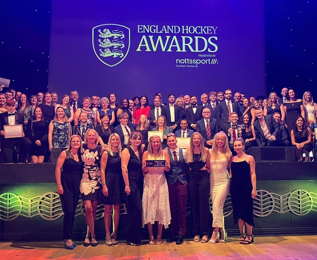 Caradon Ladies first XI win England hockey team of the year