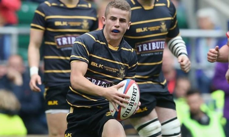 Billy Searle in action for Cornwall.