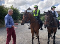 Equestrian service held in Pelynt