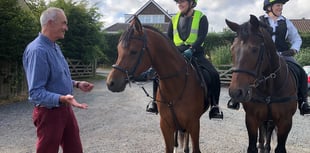 Equestrian service held in Pelynt