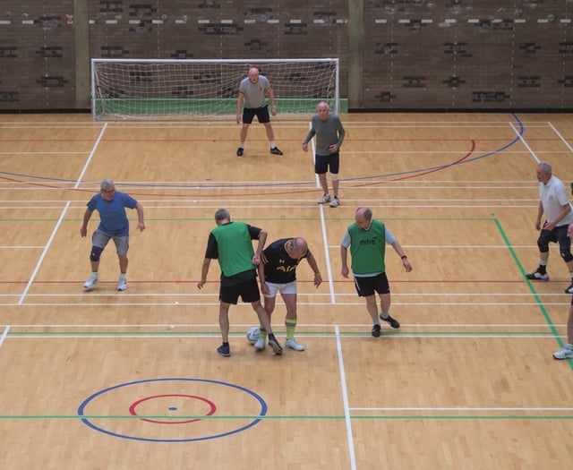 Walking football and netball taster sessions