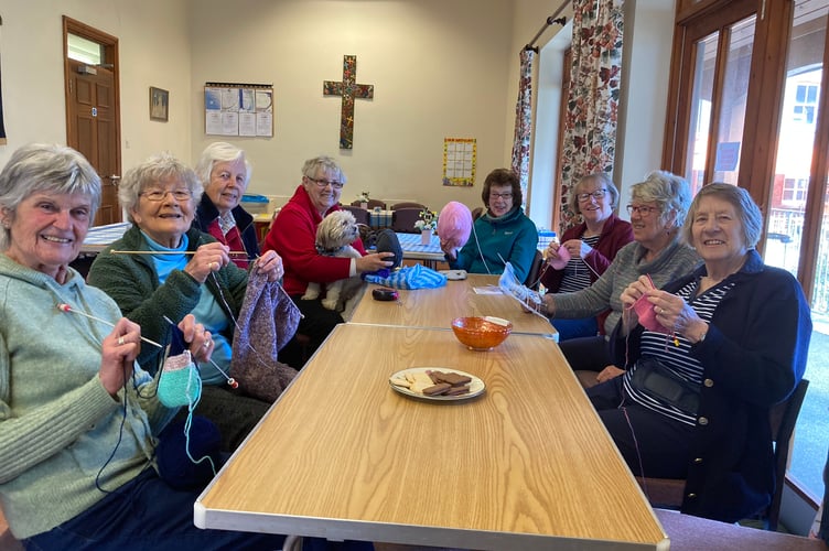 The knit and natter group