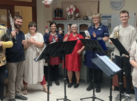 Bodmin Hospital halls filled with orchestral music