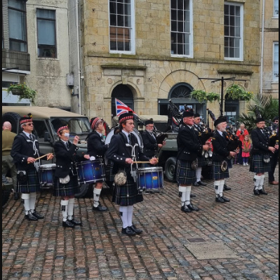 The Poppy Appeal launch in Truro on Saturday