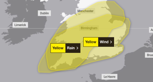 Jan 2 South West Weather Warning