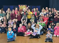 Smiling faces at Callington Lions’ party