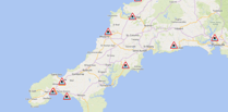 Flood warnings issued to areas across Cornwall