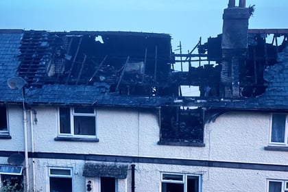 House left devastated after fire