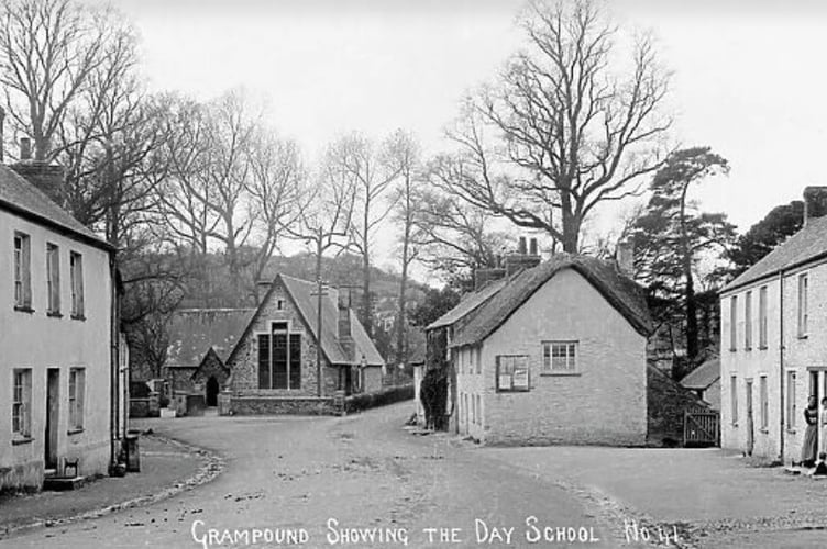 Grampound village towards the Day School c1900 (Royal Cornwall Museum).jpg