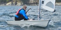 David celebrates 50th birthday with victory at Looe Sailing Club