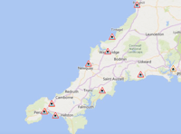 Flood warnings issued for Cornwall following stormy weather 