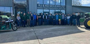 Young Farmers learn about process of agricultural machinery dealing 