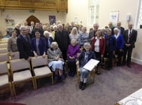 Organist thanked for 85 years of service