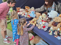 Teddy bears and owners descend on historic house