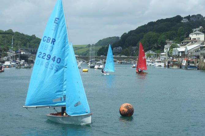 For the first time in more than 100 years, local bye-laws were relaxed to allow some dinghy racing on the river during the Made-in-Looe Reunion Regatta weekend. (Picture: John Collings)