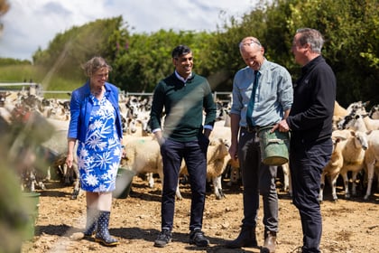 Conservatives launch bid to win over Devon farmers 